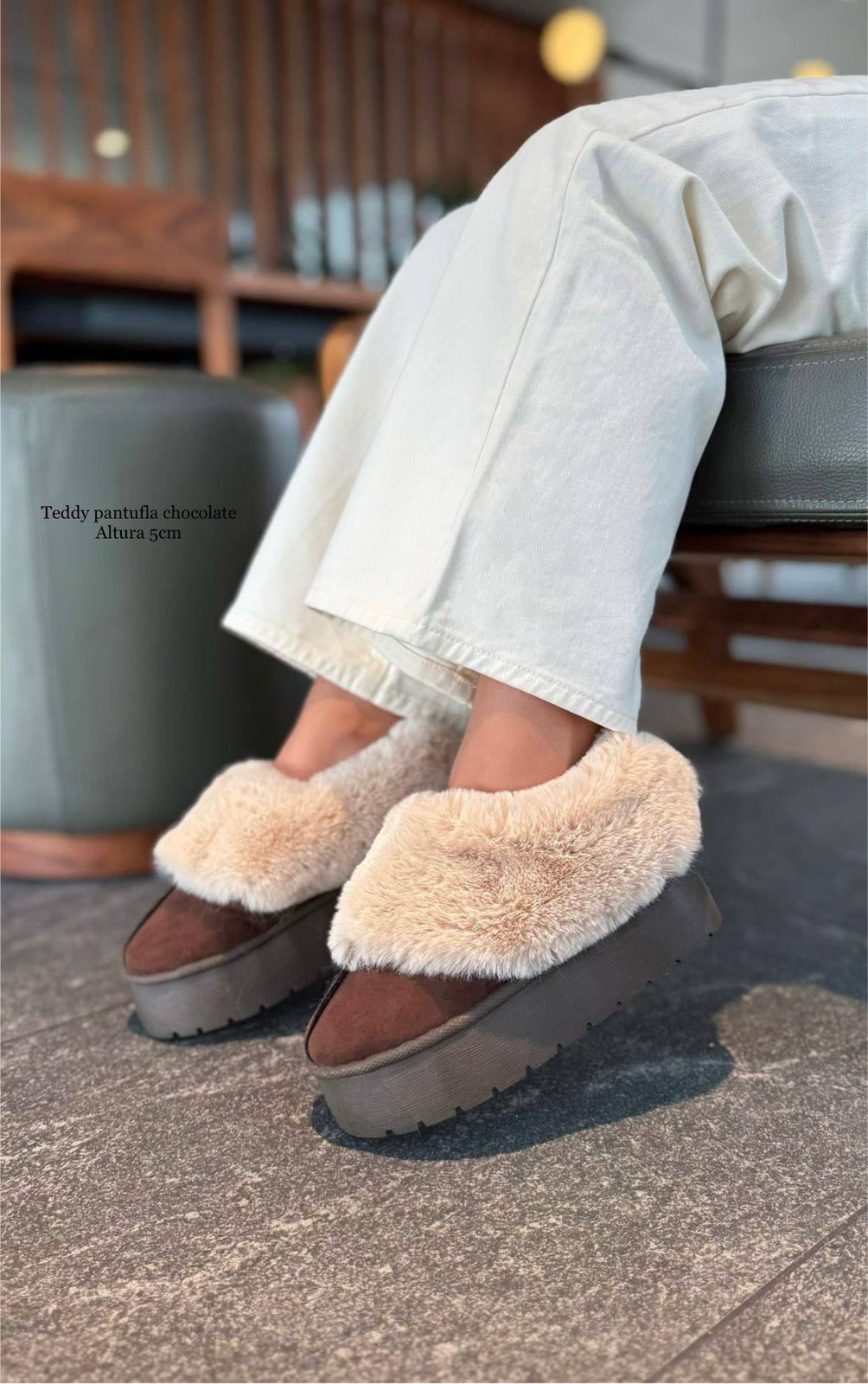 Chloe Bota Pantunfla Moka