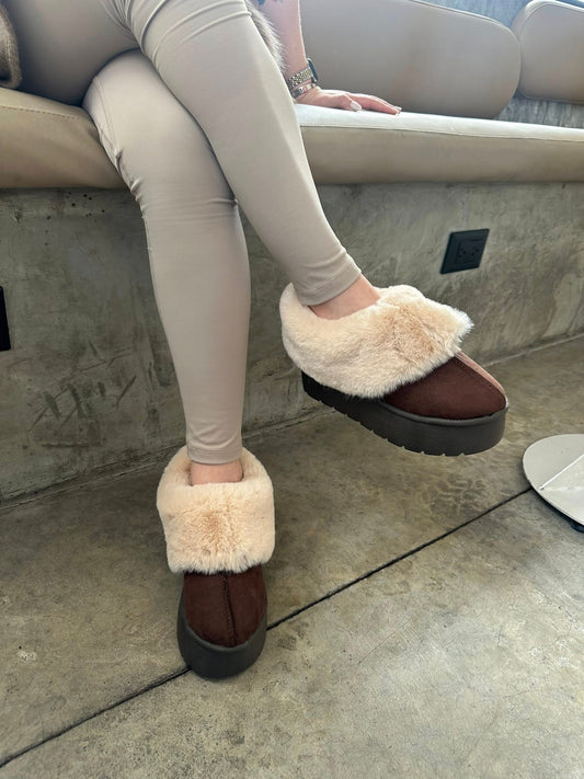 Chloe Bota Pantunfla Moka