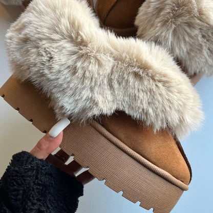 Chloe Bota Pantunfla Camel